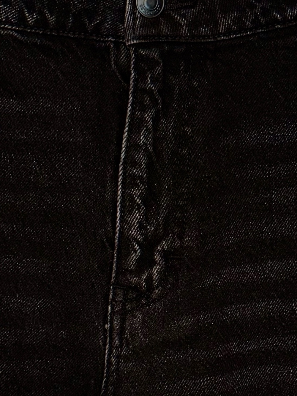Cello Wide Leg Skater Jeans Women’s Size 11 Black Ombre Wide Belt Loops New - Picture 6 of 16